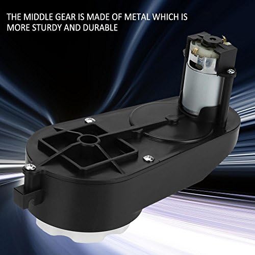 Elektrischer Motor Getriebekasten RS390 6 V / 12 V für Kinder Auto Spielzeug 12000-20000 RPM(6 V 180