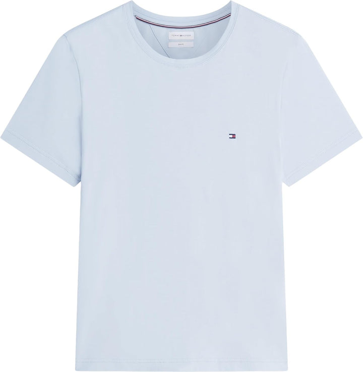 Tommy Hilfiger Herren Kurzarm T-Shirts XS Blue (Breezy Blue), XS Blue (Breezy Blue)