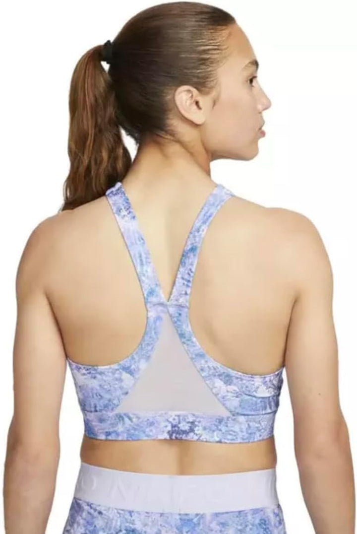 NIKE AOP Sport BH Bra M Lila, M Lila