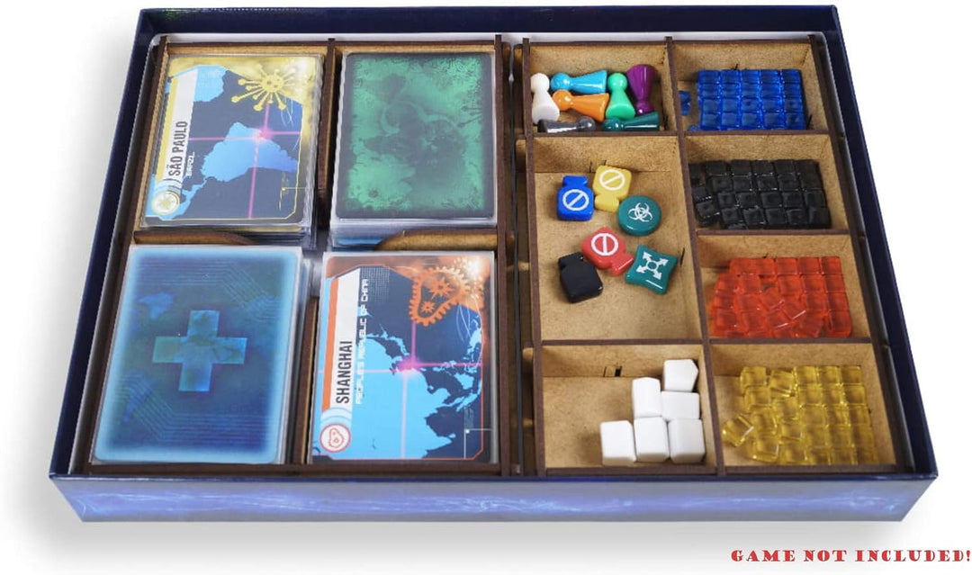 docsmagic.de Organizer Insert for Pandemic Box - Einsatz, Pandemic