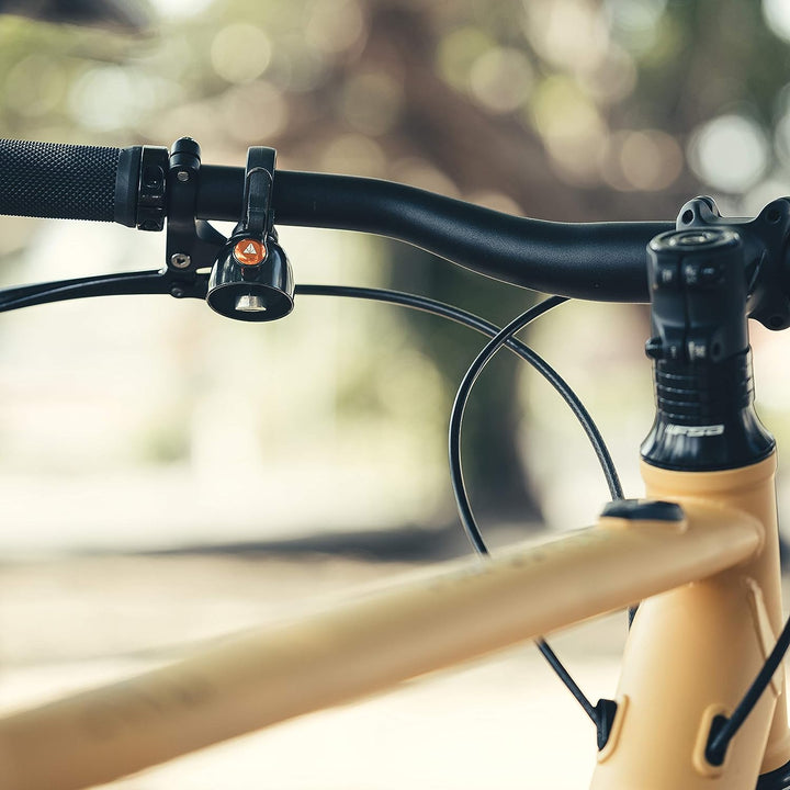Granite Cricket Fahrradklingel mit einzigartigem Klangmodus und konstantem Klingelmodus, Fahrradklin