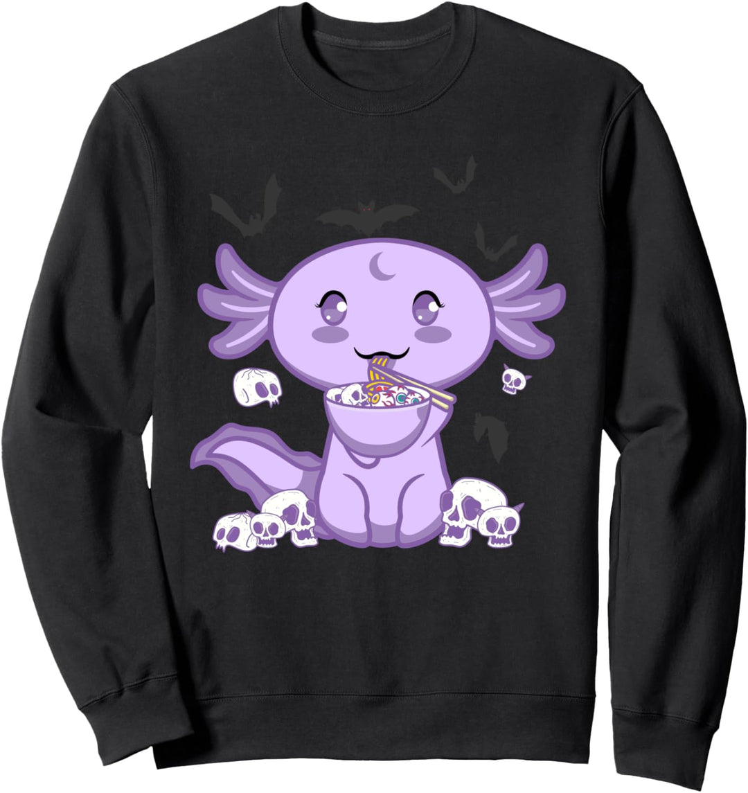 AXOLOTL RAMEN GOTH AXOLOTL Sweatshirt