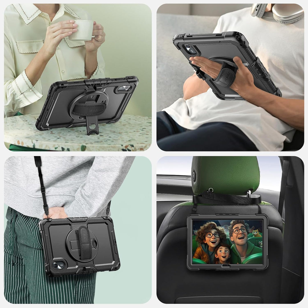 SEYMAC Hülle für Lenovo Tab M11 2024 (TB-330FU/TB-331FC), Stossfeste für Lenovo Tab M11 Hülle mit Di