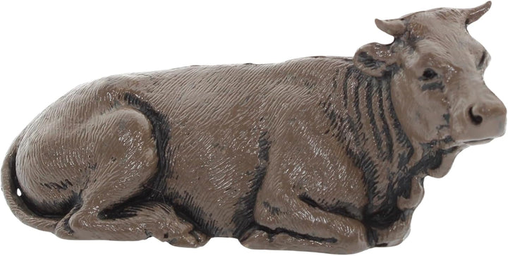 Moranduzzo Geburt Jesu 6 Figuren für Krippe 8 cm Massstab 1:22 - Unzerstörbare Krippenfiguren - Stil