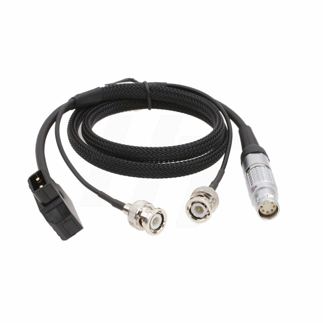 HangTon Stromkabel D-Tap P-Tap auf 8 Pin und 3G HD-SDI BNC Y Kabel für ARRI Alexa Mini, Amira, Alexa