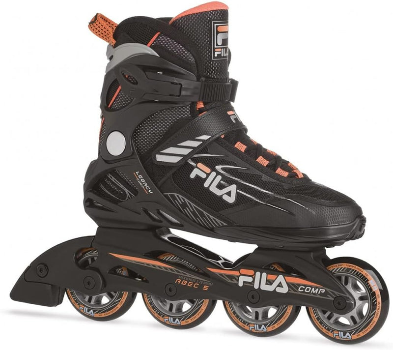 FILA Skates Legacy Comp Lady Black/Salmon, 5.5