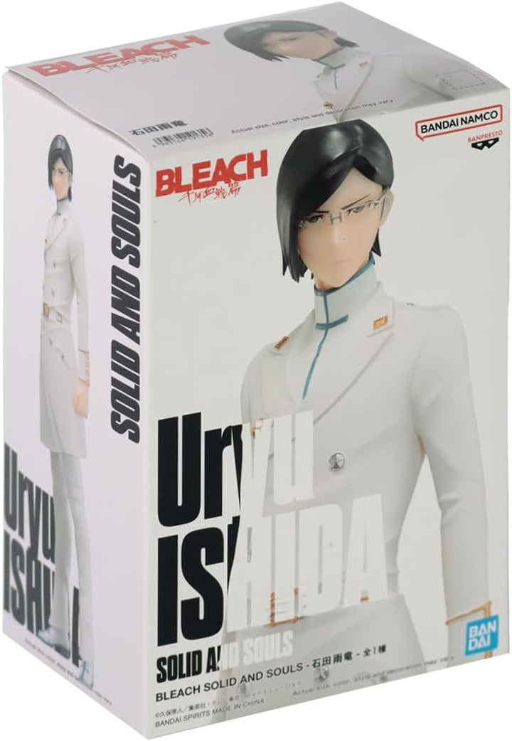 BANPRESTO Bleach - Uryu Ishida - Figurine Solid and Souls 17cm, Uryu Ishida
