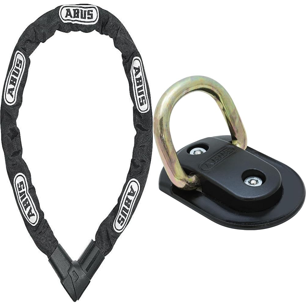ABUS Kettenschloss CityChain 1010 – Fahrradschloss aus gehärtetem Stahl – ABUS-Sicherheitslevel 12 S