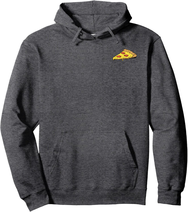 Trendy Pizza Pocket Pullover Hoodie