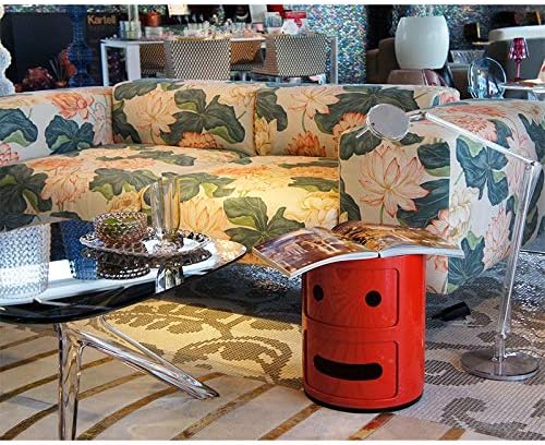 Kartell Componibili Container zwinkernd, Kunststoff, Rot, 32 x 32 x 40 cm 2-fächer Smile Rot Zwinker