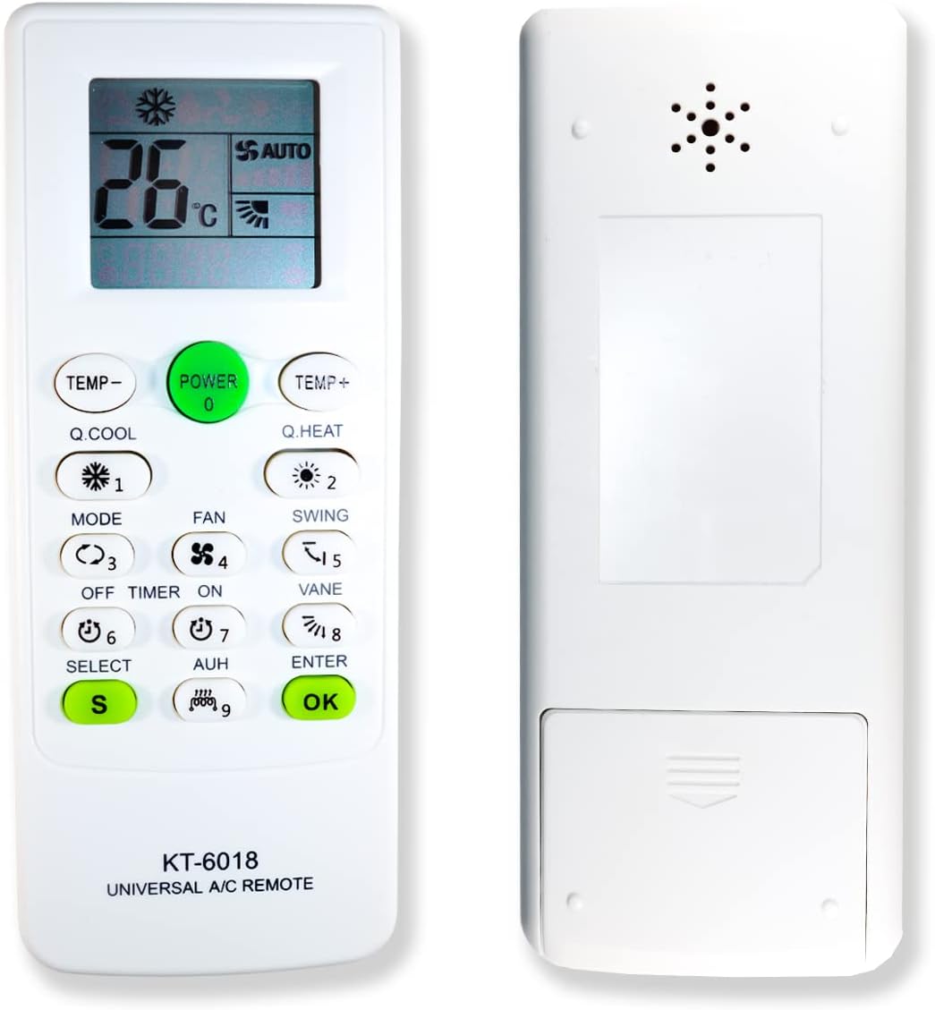 Universal-Fernbedienung für Klimaanlage, kompatibel mit 6.000 Modellen | Universal-Fernbedienung für