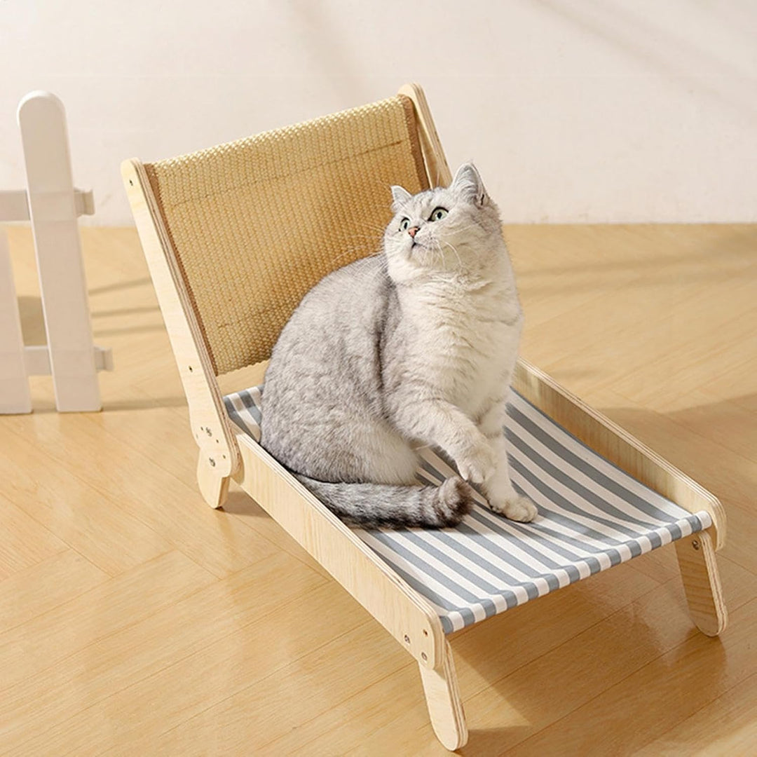 Generisch Strandkorb Katzenhängematte | Katzen Sisal Stuhl | Katzen Sisal Bett | Erhöhte Katzenbette