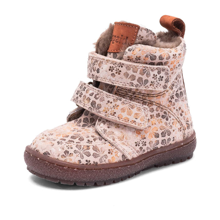 Bisgaard Unisex Kinder Storm LambFirst Walker Shoe 20 EU Nude Flower, 20 EU Nude Flower