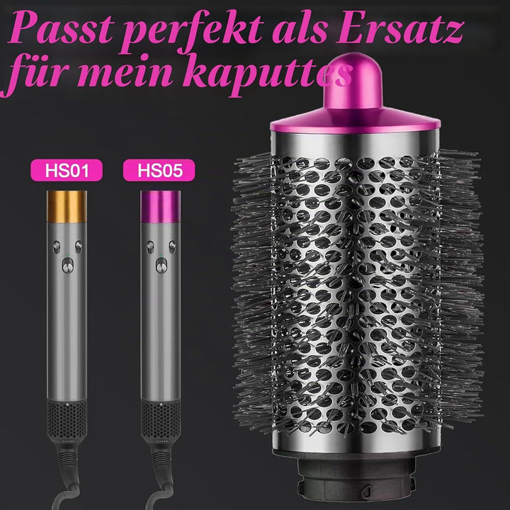 Verbesserte grosse,runde Volumenbürste für Dyso Airwrap HS01/HS05 Aufsätze,Volumenaufsatzbürste für