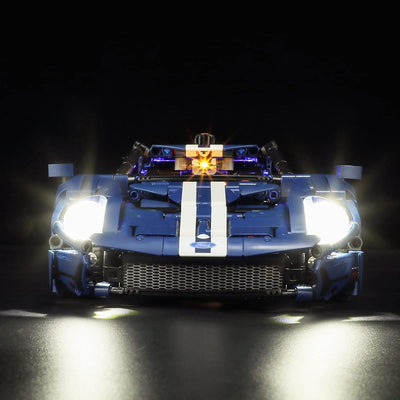 BRIKSMAX 42154 Led Licht für Lego Ford GT 2022 - Compatible with Lego Technic Bausteinen Modell - Oh