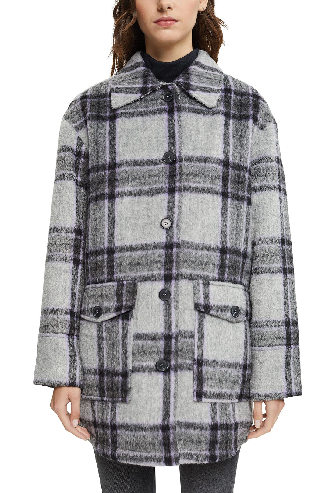 ESPRIT Damen Jacke M 012/Anthracite 3, M 012/Anthracite 3