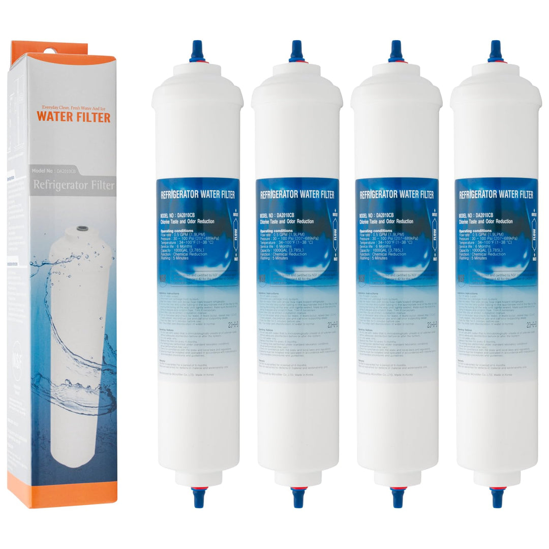 MICROFITER DA2010CB,DA29-10105J, Inline-Wasserfilter, NSF42 Certified,Compatible mit Samsung DA29-10