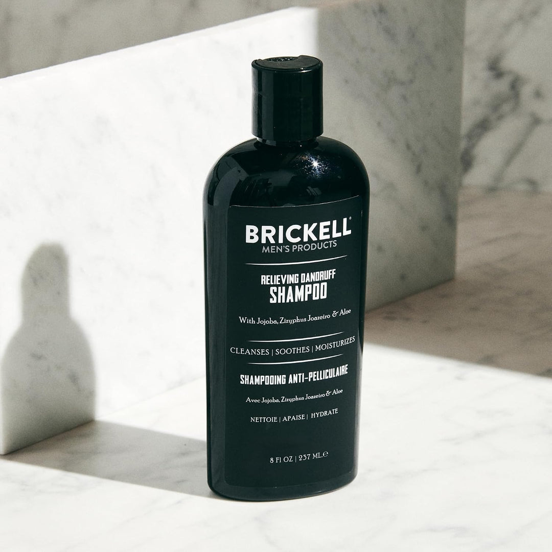 Brickell Herren-Schuppen-Shampoo für Männer, natürlich und biologisch, beruhigt und beseitigt Schupp