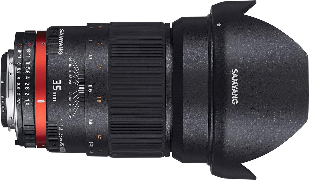 Samyang 35mm F1.4 Objektiv für Anschluss Pentax K, Pentax K