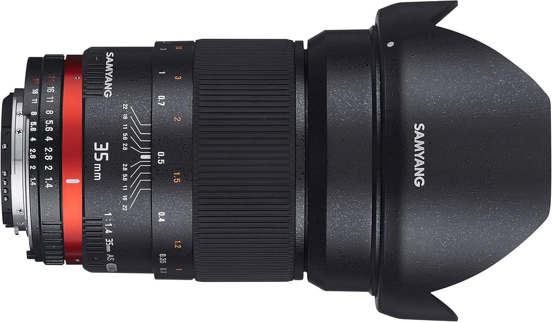 Samyang 35mm F1.4 Objektiv für Anschluss Sony Alpha, Sony Alpha