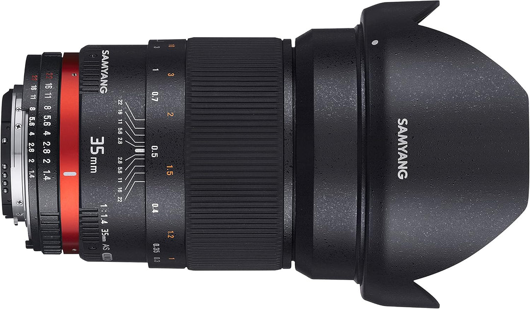 Samyang 35mm F1.4 Objektiv für Anschluss Pentax K, Pentax K