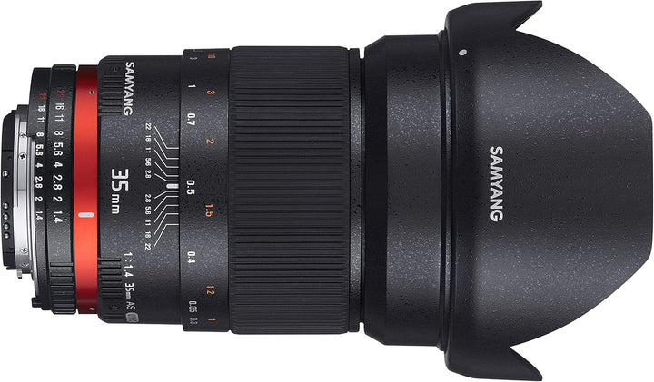 Samyang 35mm F1.4 Objektiv für Anschluss Pentax K, Pentax K