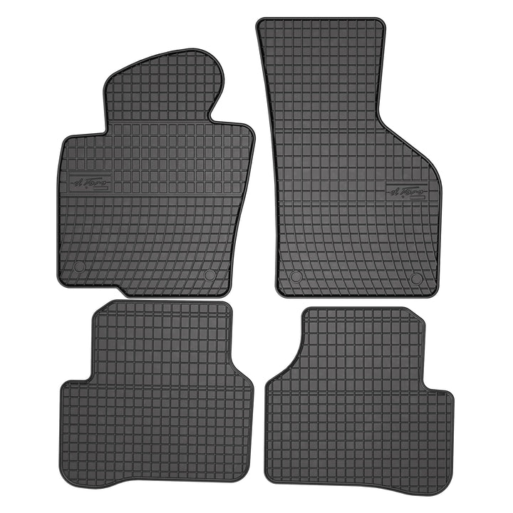 FROGUM El Toro Gummimatten Ganzjähriges-Set von Autofussmatte Auto Fussmatten für VW CC 2012-2016, f