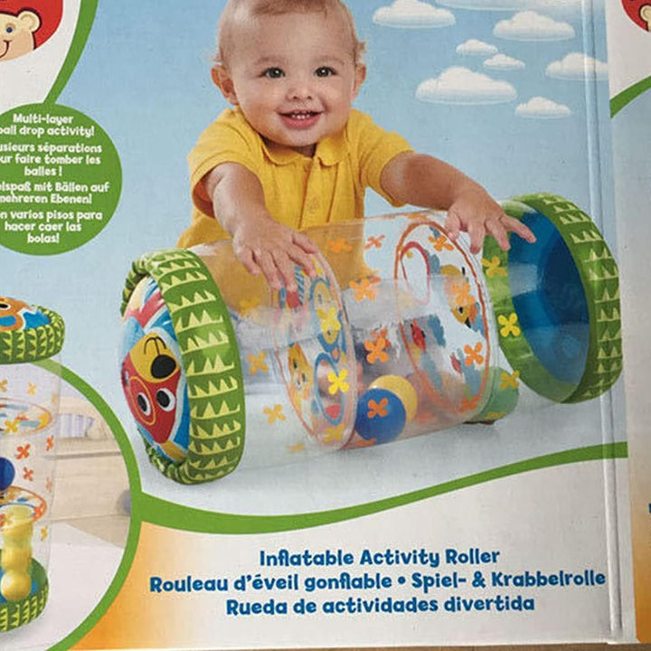 Aufblasbarer Babyroller Krabbelroller mit B?llen und Gl?ckchen f¨¹r Babys 3-36 Monate ¨C Multifunkti