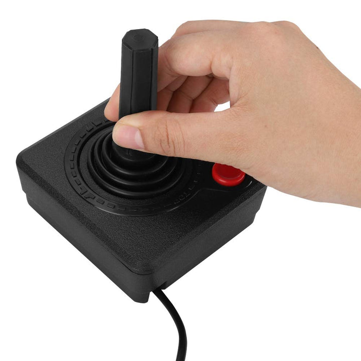 Ouitble Konsole Joystick Retro Classic 3D-Analog-Joystick-Controller-Spielsteuerung Ergonomisches fü