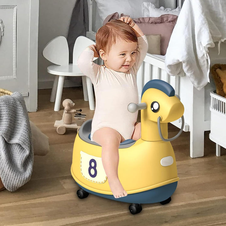 Kindertöpfchen, Toilettentrainer für Kinder, tragbare Toilette für Kinder, Töpfchen mit stabiler Bas