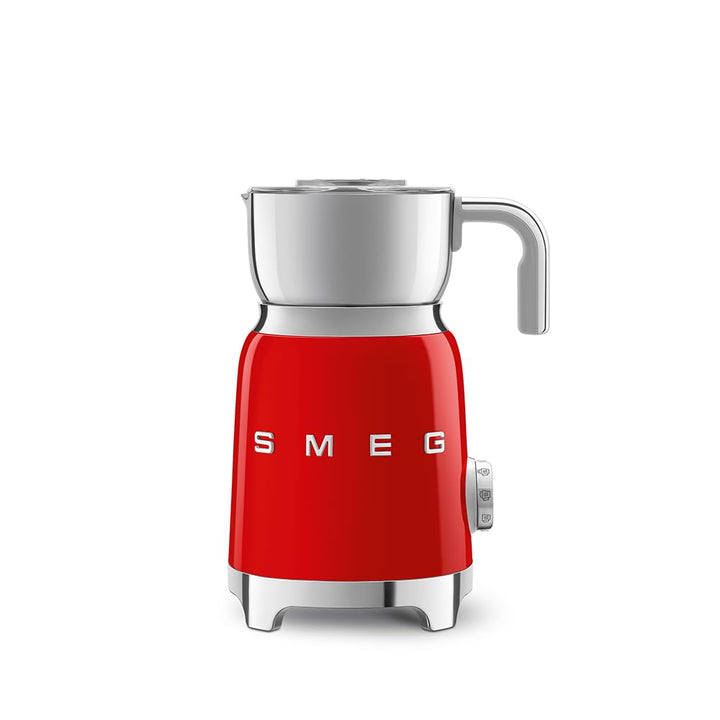 SMEG, Milchaufschäumer MFF11RDEU, mit Induktionssystem, 6 voreingestellte Programme, hochwertiges De