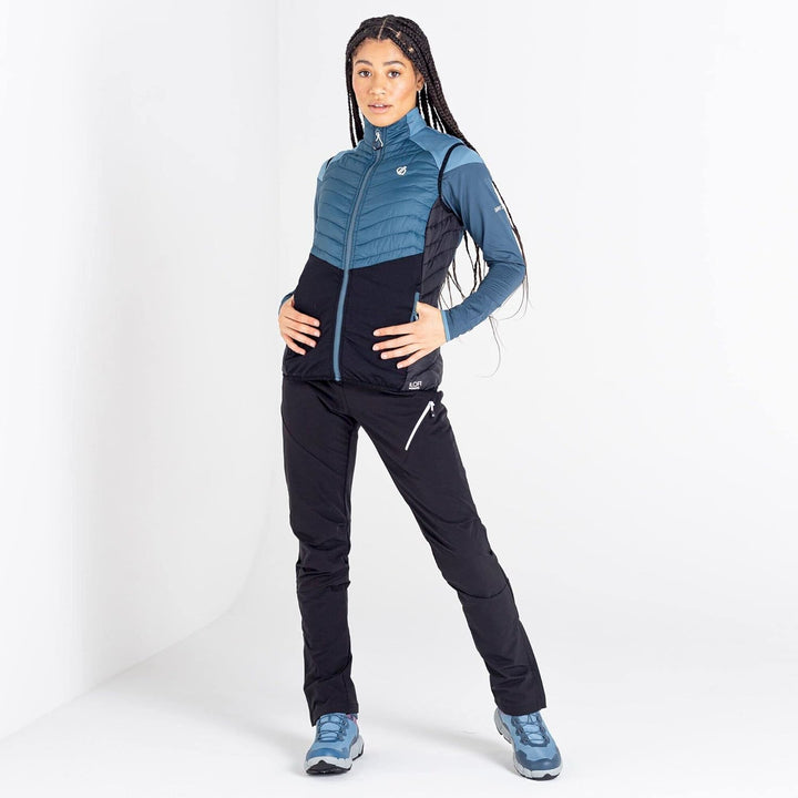 Dare 2b Damen Surmount Ii Vest Jacke 34 Capri Blue / Crystal Seas / Orion Grey