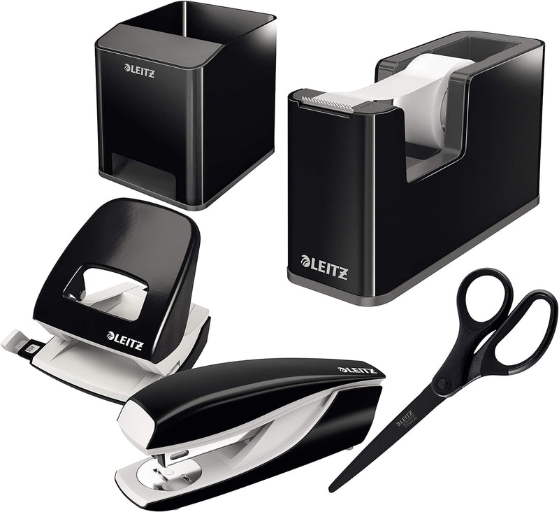 Leitz Wow Schreibtisch Accessoires (All Inclusive Schwarz/Anthrazit)