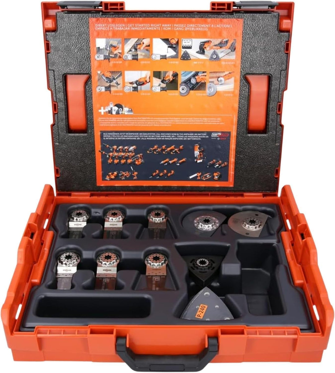 Fein Starlock L-BOXX 102 Anwenderset mit Fein Originalzubehör für den MULTIMASTER