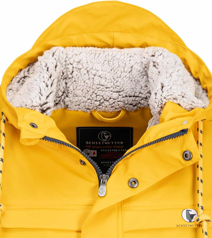SCHIETWETTER Herren Regenjacke Dampfwalze Daniel, Friesennerz, Winterjacke, Regenmantel, Regenparka,