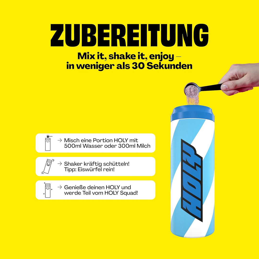 HOLY Hydration Thermo Shaker – 700ml Isolierflasche aus hochwertigem Edelstahl – bis zu 12 Stunden k