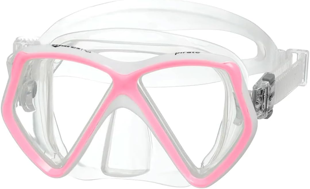 Mares Jungen Set X-one Pirate Tauchmaske, Schnorchel und Flossen XS Rosa, XS Rosa