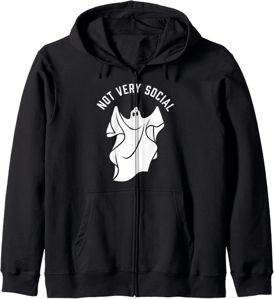 Not Very Social Ghost Apparition Kapuzenjacke
