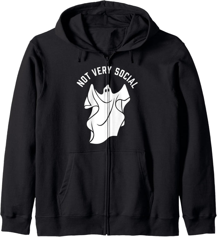 Not Very Social Ghost Apparition Kapuzenjacke