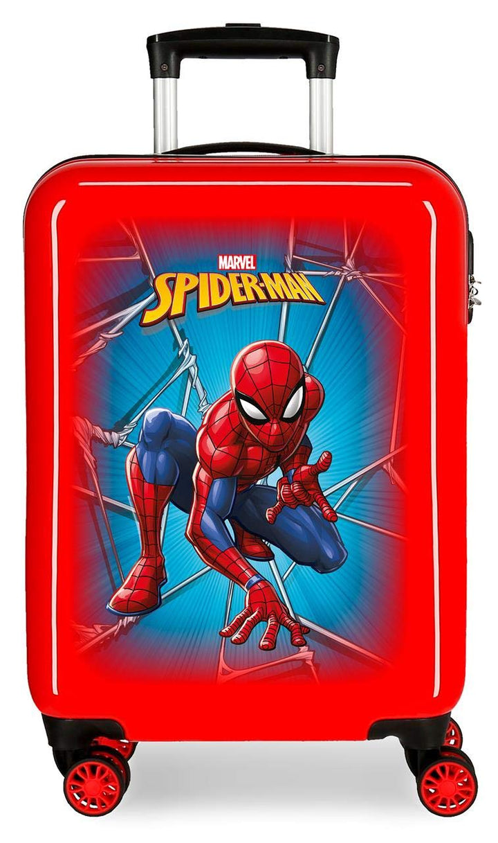 Marvel Spiderman Black Kabinenkoffer Rot 37x55x20 cms Hartschalen ABS Kombinationsschloss 34L 2,6Kgs