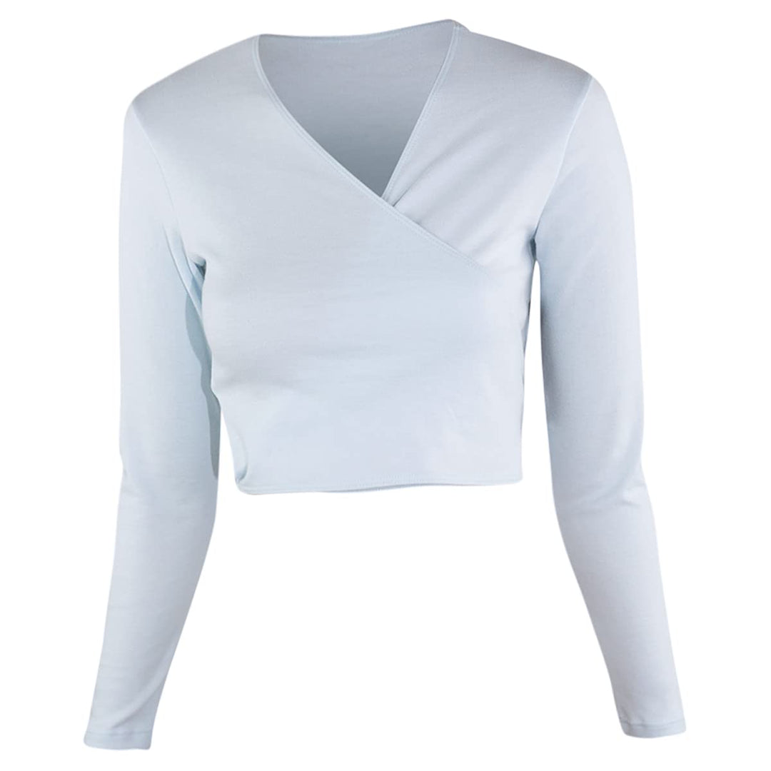 Intermezzo Mädchen Ballett Wickeljacke 6544 Jecru Ml - Made in Spain 6 Himmelblau, 6 Himmelblau