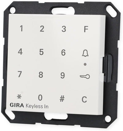 Keyless In - Code Tastatur reinweiss GIRA 260503