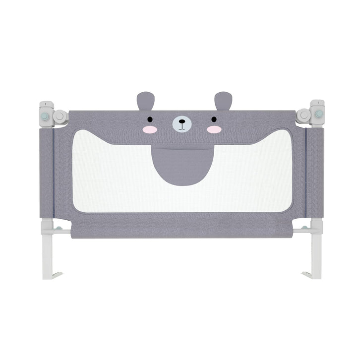 YRHome 150cm Rausfallschutz Bett Baby Bettgitter Schutzgeländer, Höhenverstellbar Babybettgitter Kin