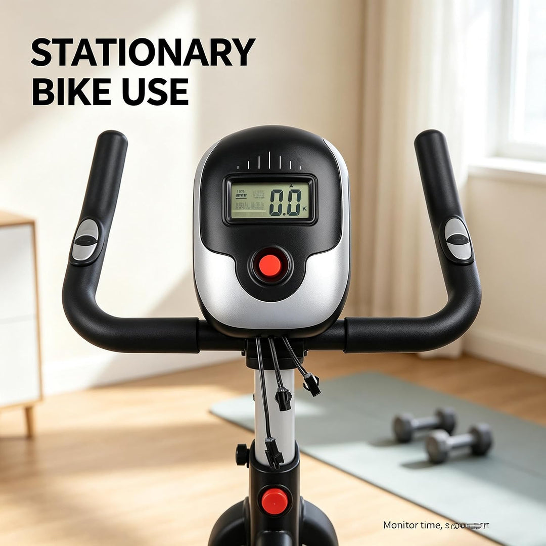 Heimtrainer Elektronisches Messgerät LED-Displays Heimtrainer LCD Monitor Tachometer Stationäre Fahr