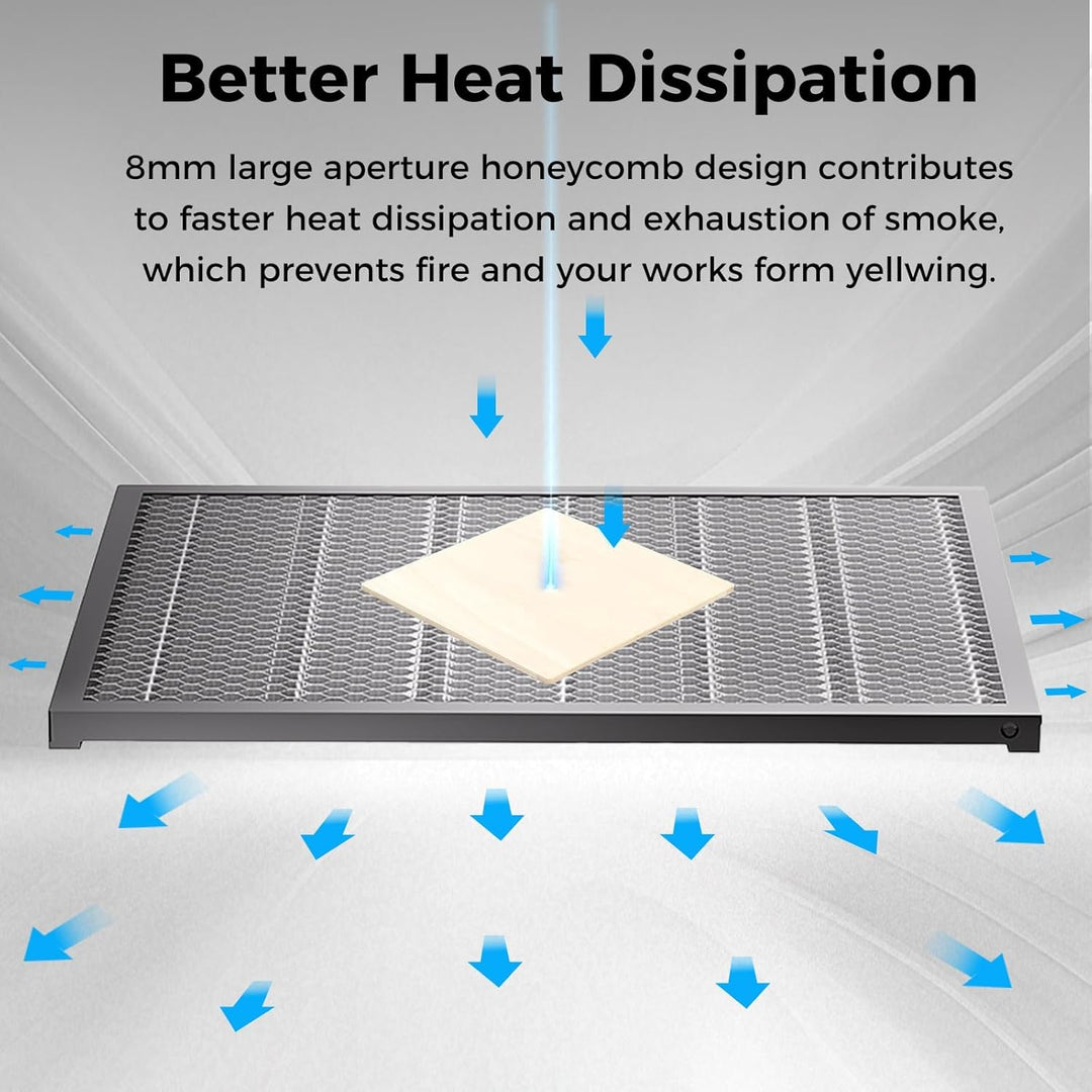 Creality Honeycomb Arbeitstisch für Falcon A1 und A1 Pro Lasergravierer, 460 × 346 mm Wabenplatte au