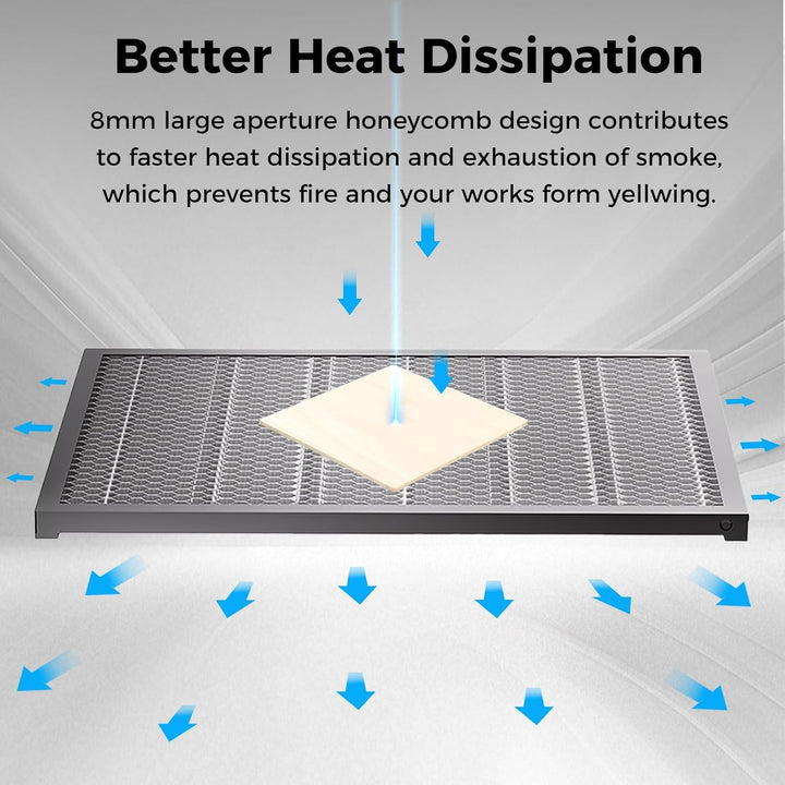 Creality Honeycomb Arbeitstisch für Falcon A1 und A1 Pro Lasergravierer, 460 × 346 mm Wabenplatte au