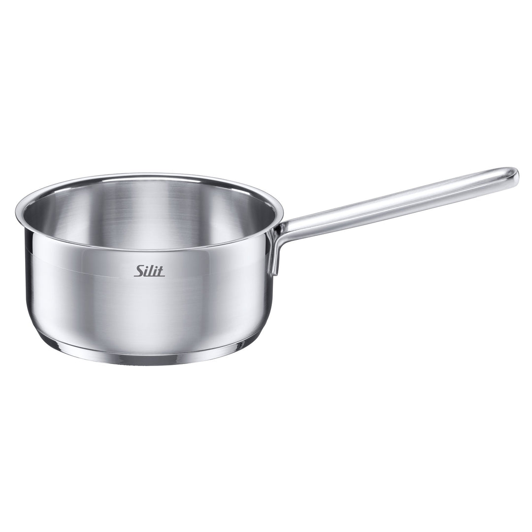 Silit Diamant Stielkasserolle 16cm ohne Deckel, Kochtopf klein 1,5l, Milchtopf Induktion, Edelstahl