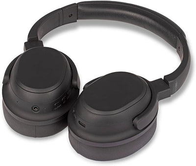 LINDY 73204 LH500XW+ Kabelloser Kopfhörer mit Active Noise Cancelling und aptX, Schwarz