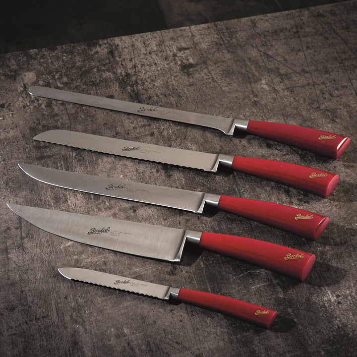 Berkel Elegance Set mit 5 chef-Messern Rot