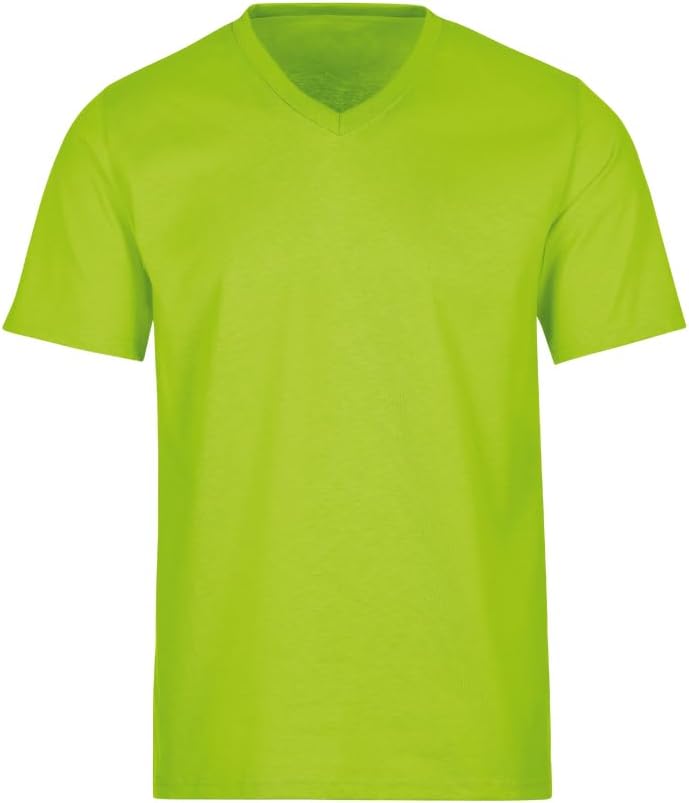 Trigema V-Shirt Deluxe Baumwolle S Lemon, S Lemon